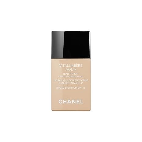 Vitalumiere Aqua Ultra-Light Skin Perfecting Makeup SPF 15-40 Beige by Chanel for Women - 1 oz Makeup